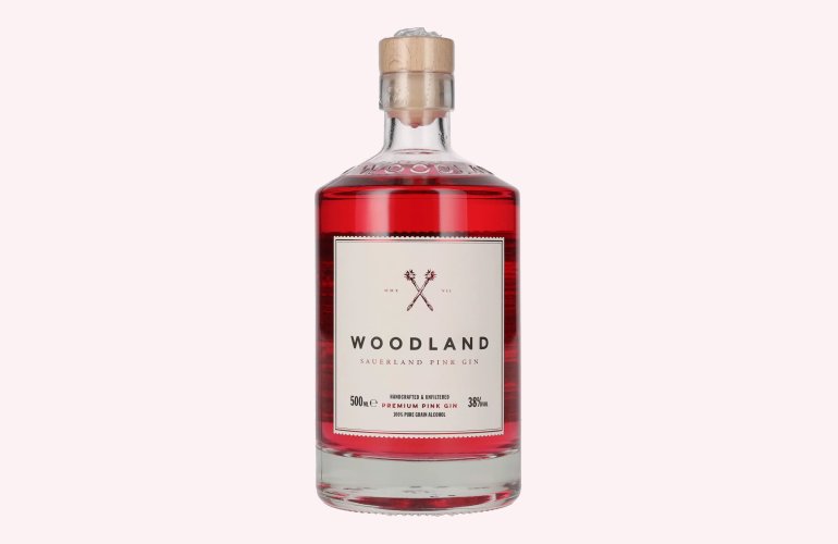 Woodland Sauerland PINK GIN 38% Vol. 0,5l