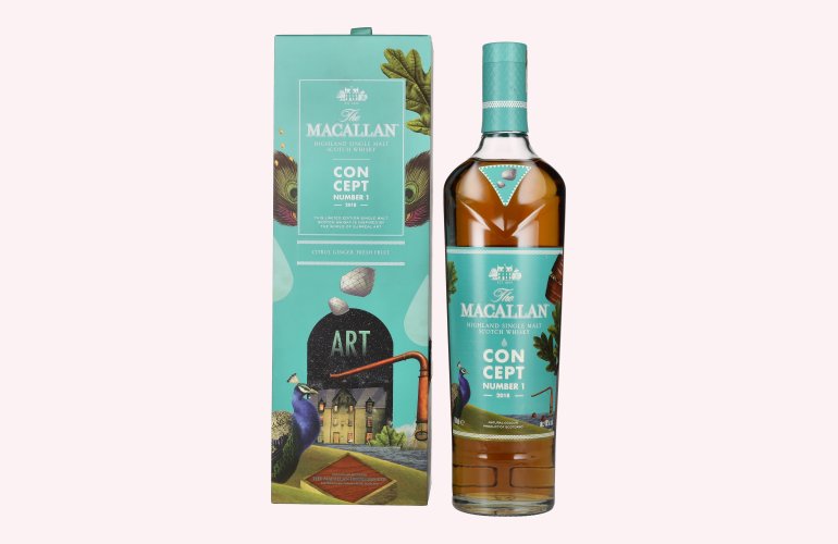 The Macallan CONCEPT N° 1 Limited Edition 2018 40% Vol. 0,7l in Geschenkbox