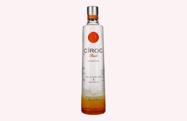 Cîroc PEACH Flavoured Vodka 37,5% Vol. 0,7l