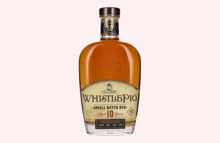 WhistlePig 10 Years Old SMALL BATCH Rye Whiskey 50% Vol. 0,7l