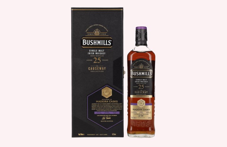 Bushmills THE CAUSEWAY COLLECTION Single Malt Madeira Casks 1996 50,3% Vol. 0,7l in Geschenkbox