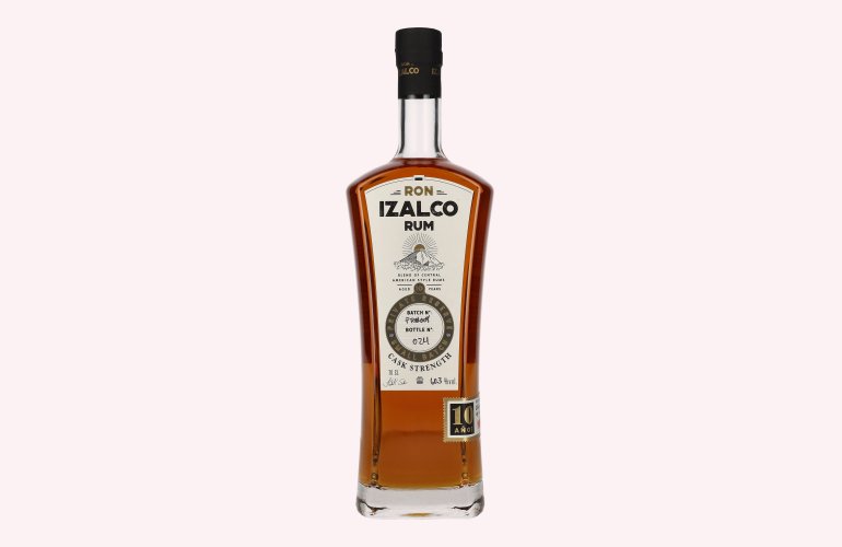 Ron Izalco Gran Reserva 10 Años Rum CASK STRENGTH 60,3% Vol. 0,7l