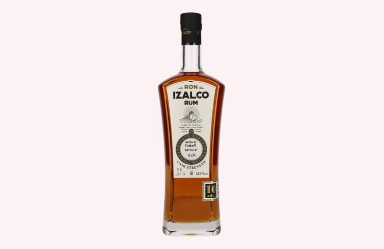 Ron Izalco Gran Reserva 10 Años Rum CASK STRENGTH 60,3% Vol. 0,7l