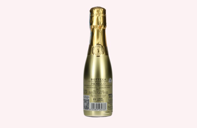 Bottega GOLD Prosecco DOC Brut 11% Vol. 0,2l
