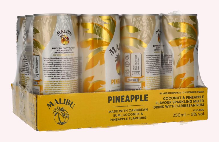 Malibu Pineapple 5% Vol. 12x0,25l Dosen