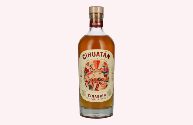 Cihuatán 12 Years CINABRIO Rum El Salvador 40% Vol. 0,7l