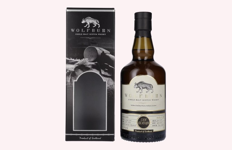 Wolfburn DUN EIDEANN Single Cask Malt Scotch Whisky 2013 55,4% Vol. 0,7l in Giftbox