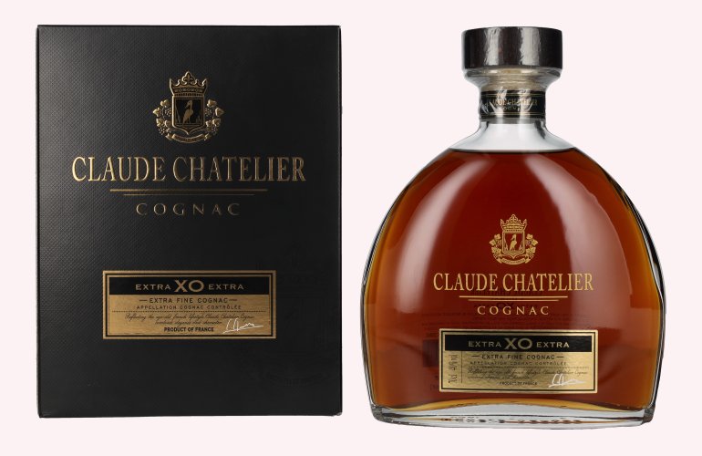 Claude Chatelier Extra XO Extra Fine Cognac 40% Vol. 0,7l in Giftbox