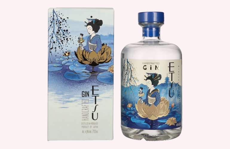 Etsu Handcrafted Gin 43% Vol. 0,7l in Geschenkbox