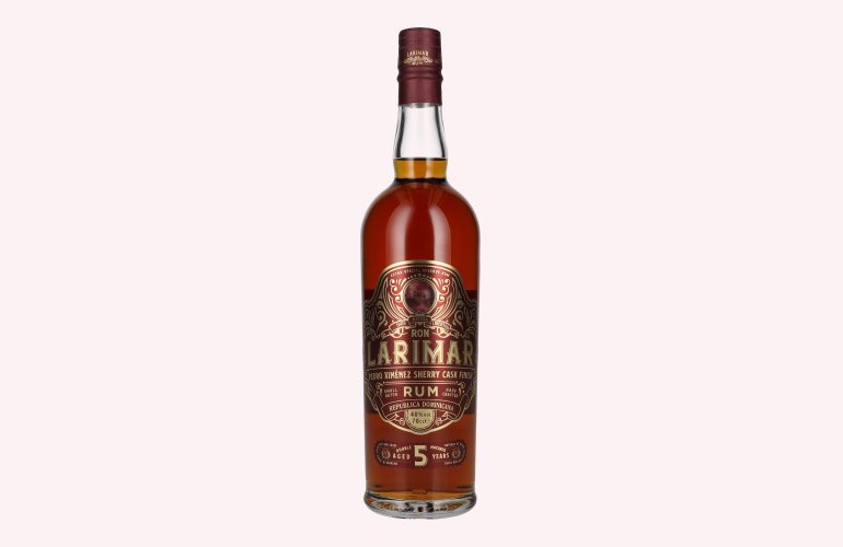 Ron Larimar 5 Years Old Small Batch Rum Pedro Ximénez Sherry Cask Finish 40% Vol. 0,7l