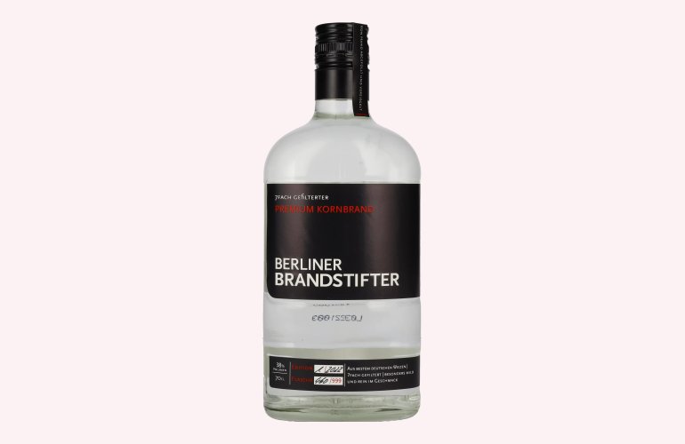 Berliner Brandstifter Premium Kornbrand 38% Vol. 0,7l