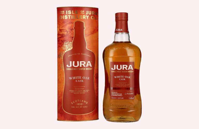 Jura White Oak Cask Single Malt Scotch Whisky 40% Vol. 1l in Giftbox