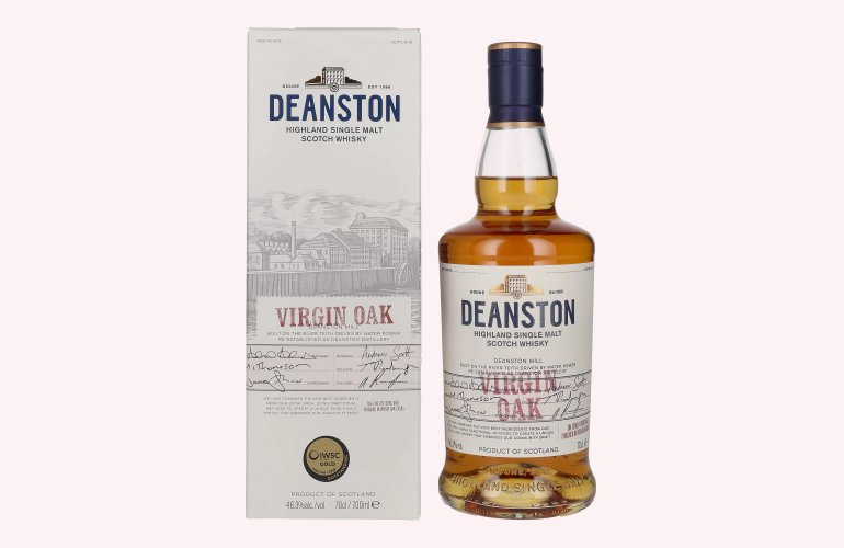 Deanston VIRGIN OAK Highland Single Malt 46,3% Vol. 0,7l in Geschenkbox