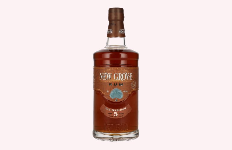 New Grove OLD TRADITION 5 Years Old Mauritius Island Rum 40% Vol. 0,7l