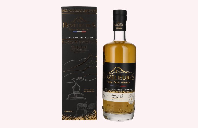 G. Rozelieures TOURBÉ COLLECTION Single Malt Whisky 46% Vol. 0,7l in Geschenkbox