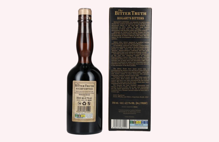 The Bitter Truth Bogart's Bitters 42,1% Vol. 0,35l in Geschenkbox