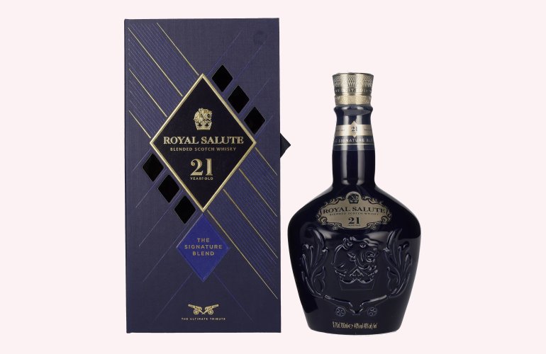 Royal Salute 21 Years Old THE SIGNATURE BLEND 40% Vol. 0,7l in Geschenkbox