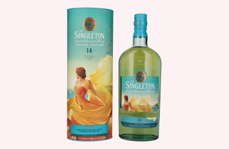 The Singleton 14 Years Old The Silken Gown Speyside Single Malt Special Release 2023 55% Vol. 0,7l in Geschenkbox