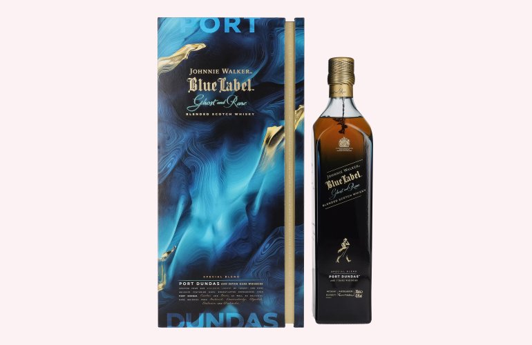 Johnnie Walker Blue Label Ghost & Rare Special Blend Port Dundas 2022 43,8% Vol. 0,7l in Geschenkbox