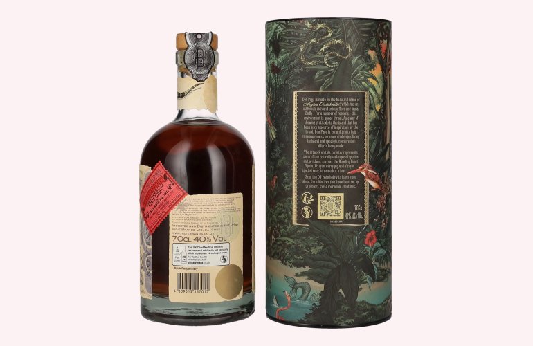 Don Papa 7 Years Old Small Batch Rum SECRETS OF SUGARLANDIA - Old Edition 40% Vol. 0,7l in Giftbox