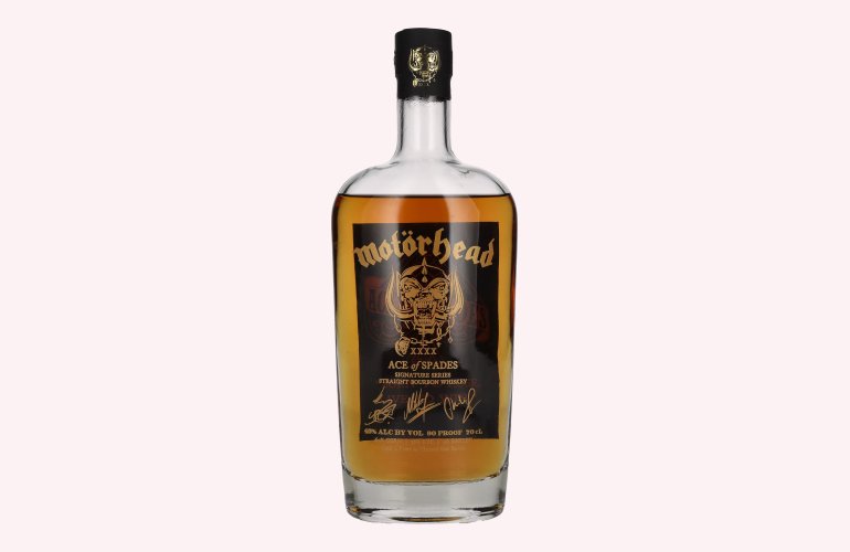Motörhead ACE of SPADES Signature Series Straight Bourbon Whiskey 45% Vol. 0,7l