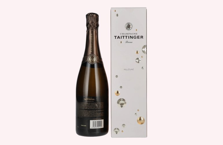 Taittinger Champagne Millésimé Brut 2015 12,5% Vol. 0,75l en boîte cadeau