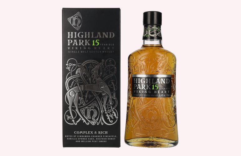 Highland Park 15 Years Old VIKING HEART 44% Vol. 0,7l in Giftbox