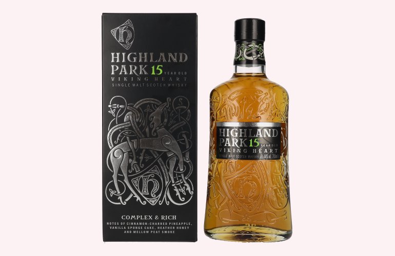 Highland Park 15 Years Old VIKING HEART 44% Vol. 0,7l in Geschenkbox