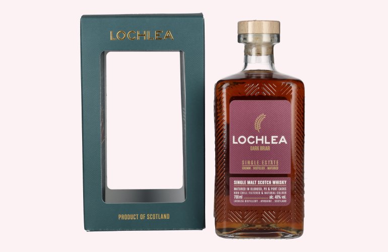 Lochlea DARK BRIAR Single Estate Single Malt Scotch Whisky 46% Vol. 0,7l in Geschenkbox