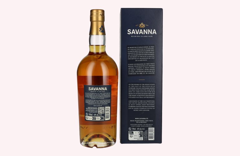 Savanna LE MUST Reunion Island Rum 45% Vol. 0,7l in Giftbox