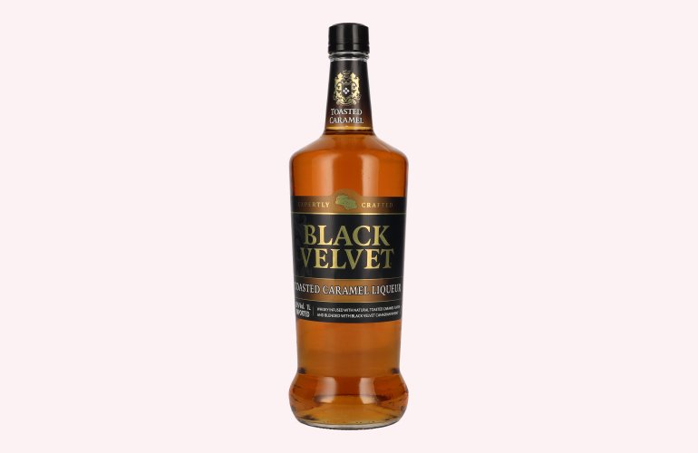 Black Velvet TOASTED CARAMEL Flavored Whisky 35% Vol. 1l