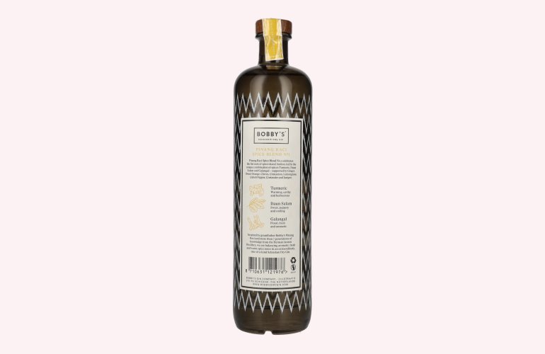 Bobby's Schiedam PINANG RACI SPICE Dry Gin 42% Vol. 0,7l