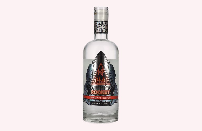 Def Leppard ROCKET Premium Distilled Gin 40% Vol. 0,7l