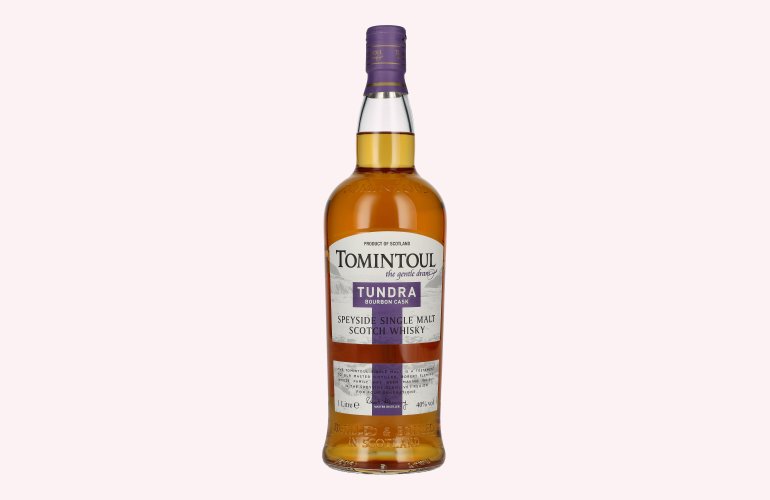 Tomintoul TUNDRA Bourbon Cask Speyside Single Malt Scotch Whisky 40% Vol. 1l