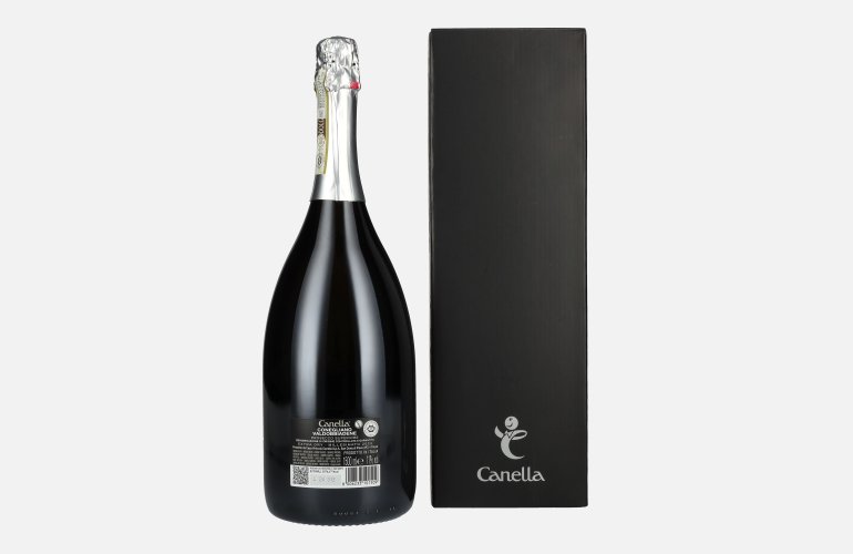 Canella Valdobbiadene Prosecco Superiore Millesimato Extra Dry DOCG 2023 11% Vol. 1,5l in Geschenkbox