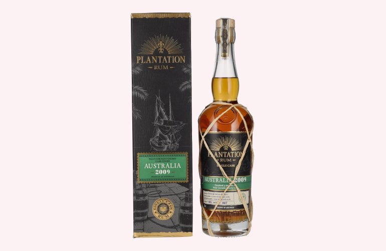 Plantation Rum AUSTRALIA Single Cask Sherry Palo Cortado Finish 2009 45,3% Vol. 0,7l in Geschenkbox