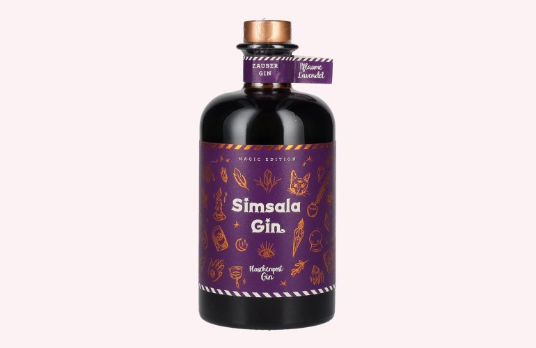 Flaschenpost Gin Simsala Gin Magic Edition 41% Vol. 0,5l