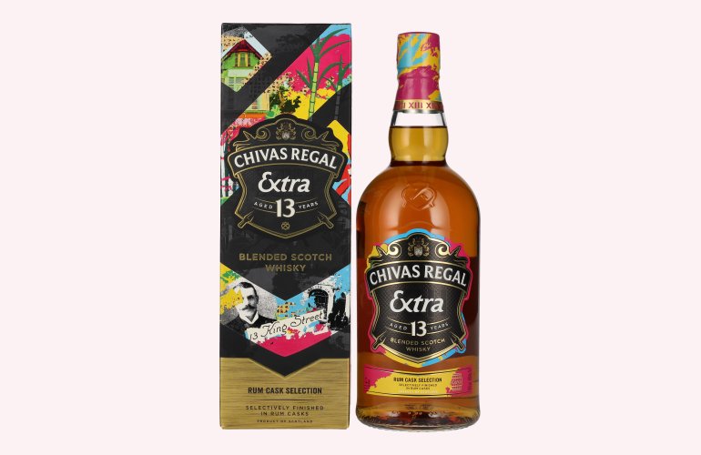 Chivas Regal EXTRA 13 Years Old RUM CASKS Finish 40% Vol. 1l in Giftbox