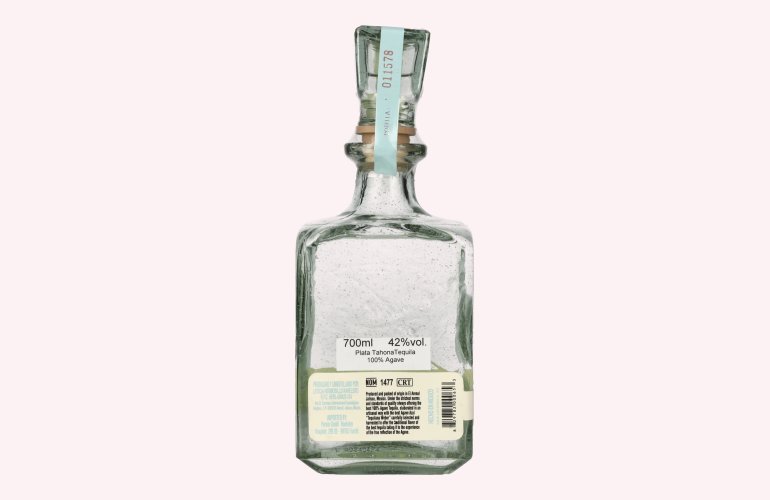 Gran Cava de Oro Tequila PLATA TAHONA 100% de Agave Azul 42% Vol. 0,7l
