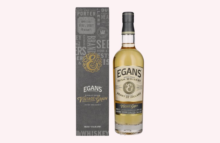 Egan's VINTAGE GRAIN Single Grain Irish Whiskey 46% Vol. 0,7l in Geschenkbox