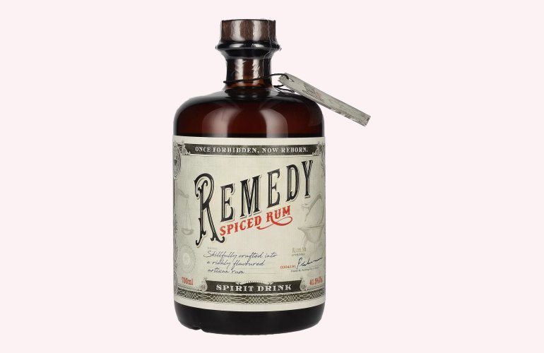 Remedy Spiced Rum Spirit Drink 41,5% Vol. 0,7l