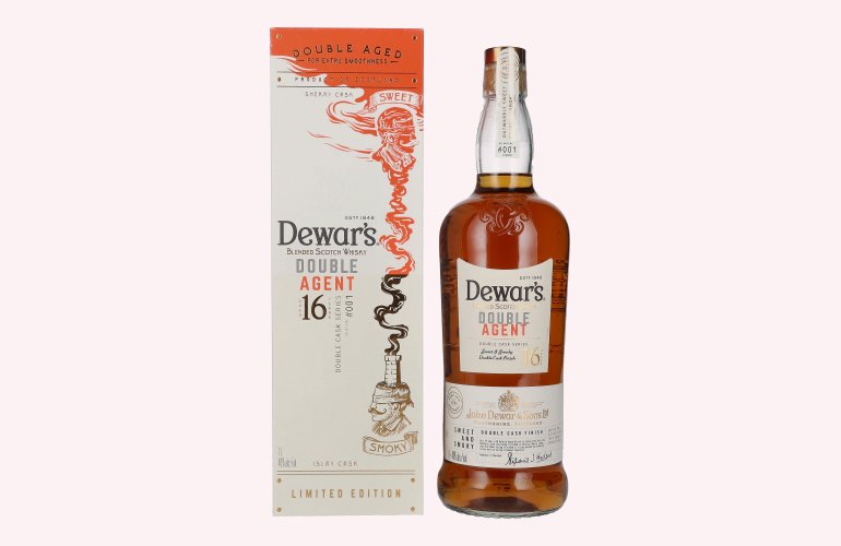 Dewar's 16 Years Old Blended Scotch Whisky Double Aged 40% Vol. 1l in Geschenkbox