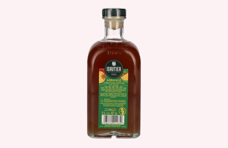 Isautier Arrangé CHRISTMAS EDITION Rum Liqueur 40% Vol. 0,5l