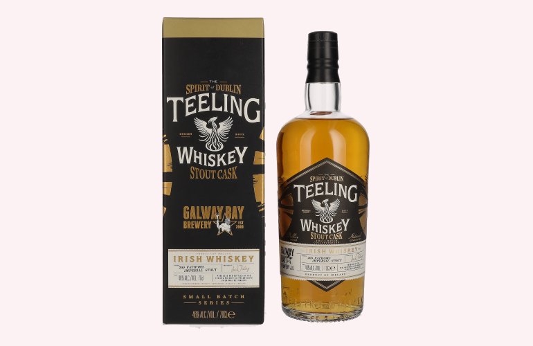 Teeling Whiskey STOUT CASK GALWAY BAY BREWERY Irish Whiskey 46% Vol. 0,7l in Geschenkbox