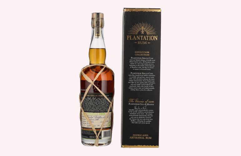 Plantation Rum TRINIDAD 2008 Chardonnay Maturation Edition 2021 49,6% Vol. 0,7l en boîte cadeau