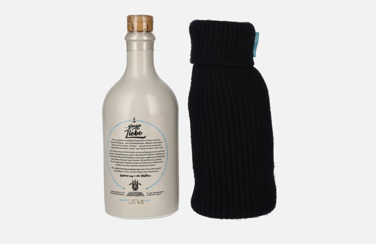 Gin Sul Kleine Freiheit Original Hamburger Gin 45% Vol. 0,5l avec Second Skin Stoffüberzug