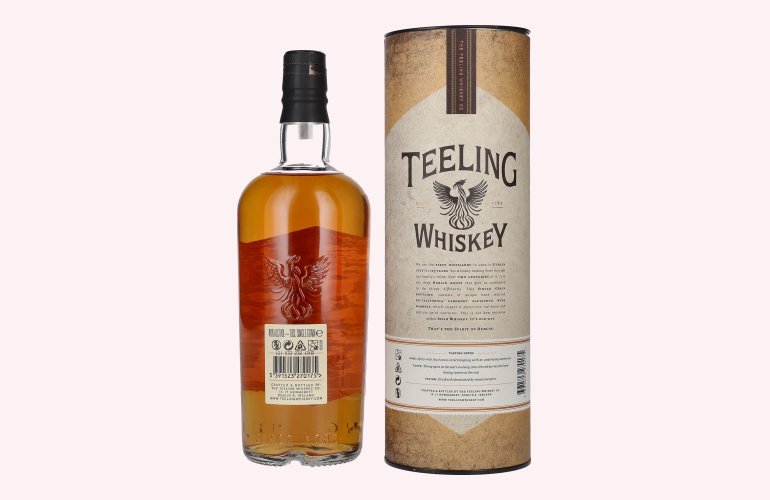 Teeling Whiskey SINGLE GRAIN Irish Whiskey Wine Cask bio 46% Vol. 0,7l en boîte cadeau