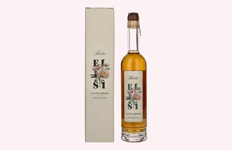 Berta Grappa Elisi 43% Vol. 0,5l in Geschenkbox