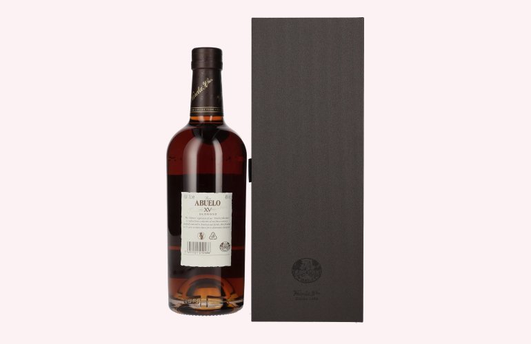 Ron Abuelo Añejo XV Años OLOROSO Sherry Cask Finish 40% Vol. 0,7l in Geschenkbox