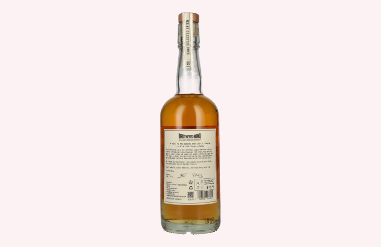 Brother's Bond Straight Bourbon Whiskey 40% Vol. 0,7l